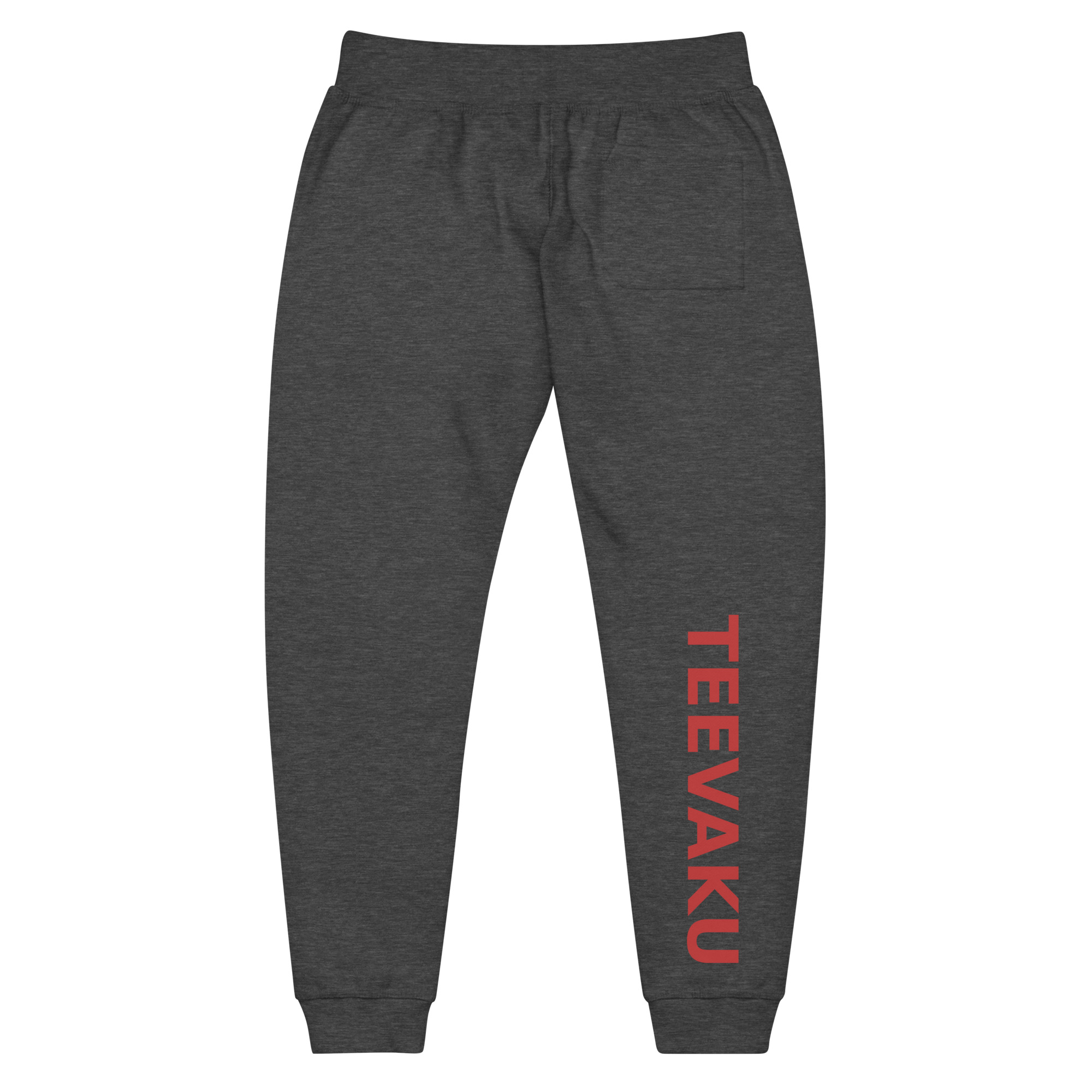 unisex-fleece-sweatpants-charcoal-heather-back-65b3651abb388.jpg TEEVAKU Official fleece sweatpants - Image 6