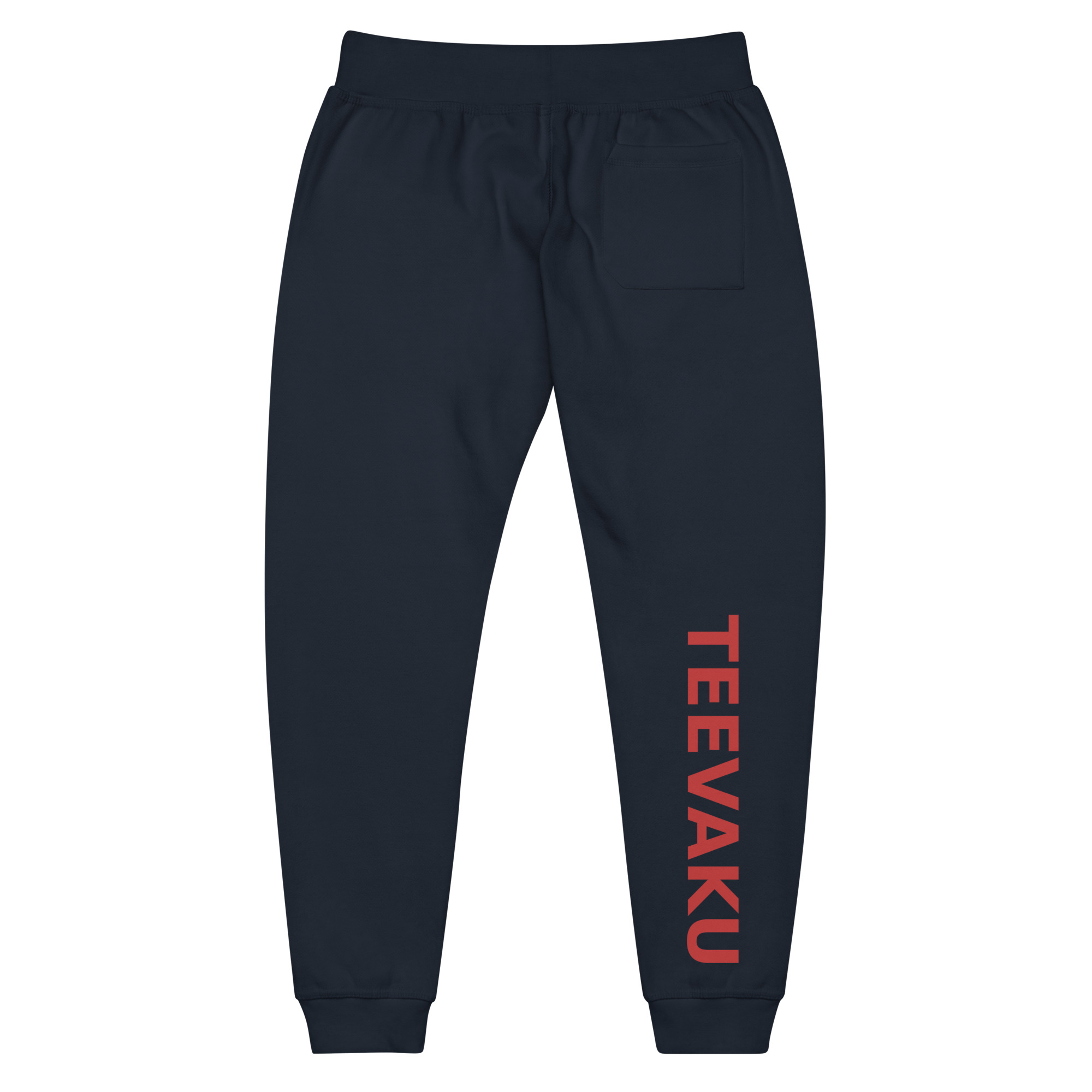 unisex-fleece-sweatpants-navy-blazer-back-65b3651abb055.jpg TEEVAKU Official fleece sweatpants - Image 4